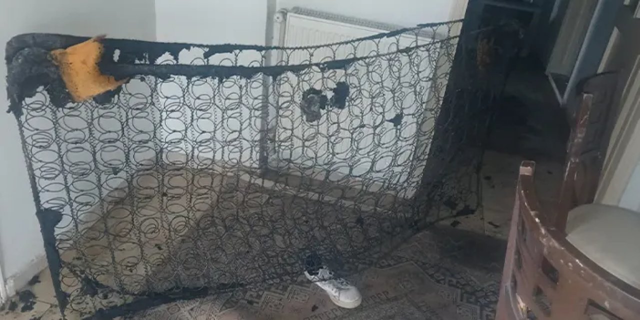 Samsun'da apartman dairesinde yangın! Ev sahibi hastaneye kaldırıldı