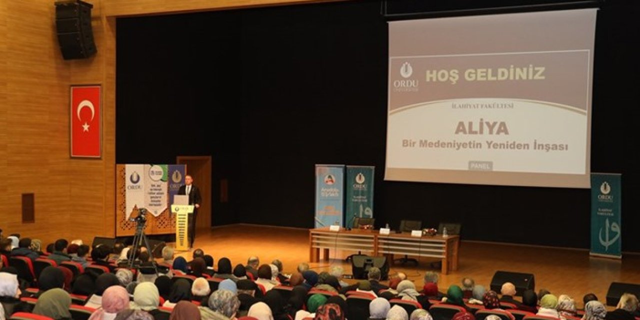 Ordu'da "Aliya: Bir Medeniyetin Yeniden İnşası" paneli