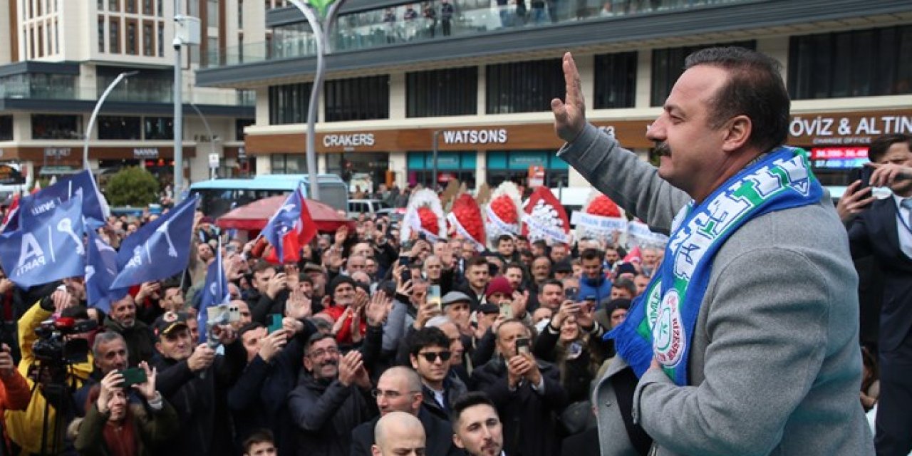 Başkan Ağıralioğlu Rize'de "Milletimize söz..."