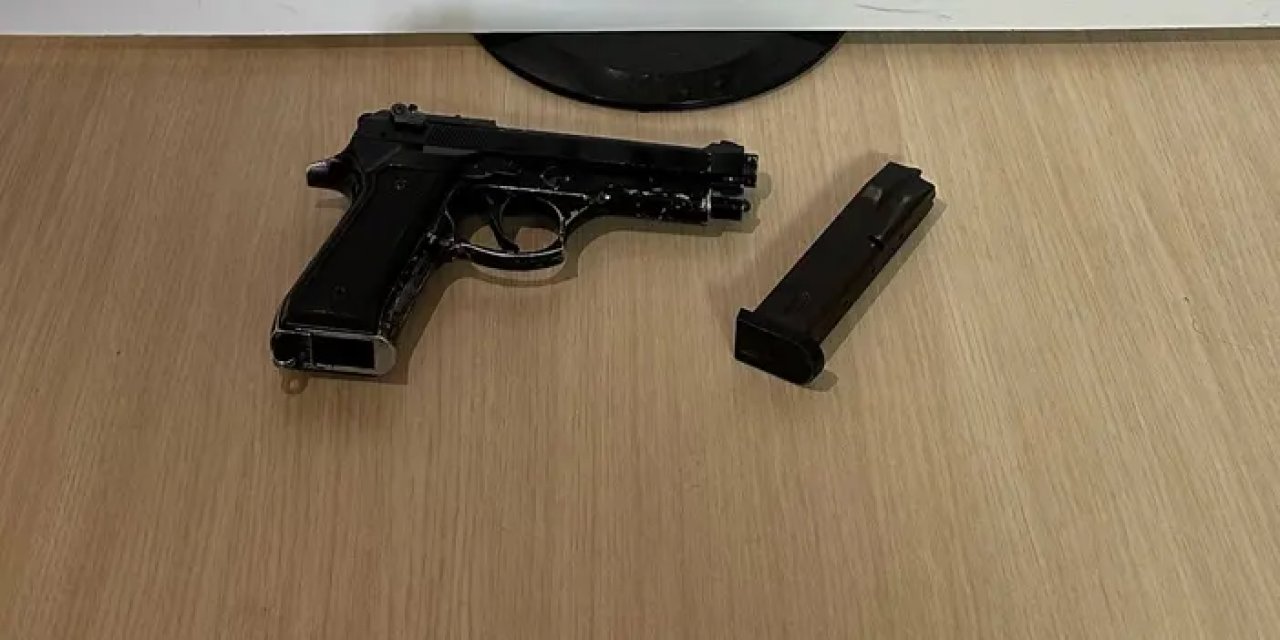 Trabzon’da emniyetten operasyon! Silah yakalandı