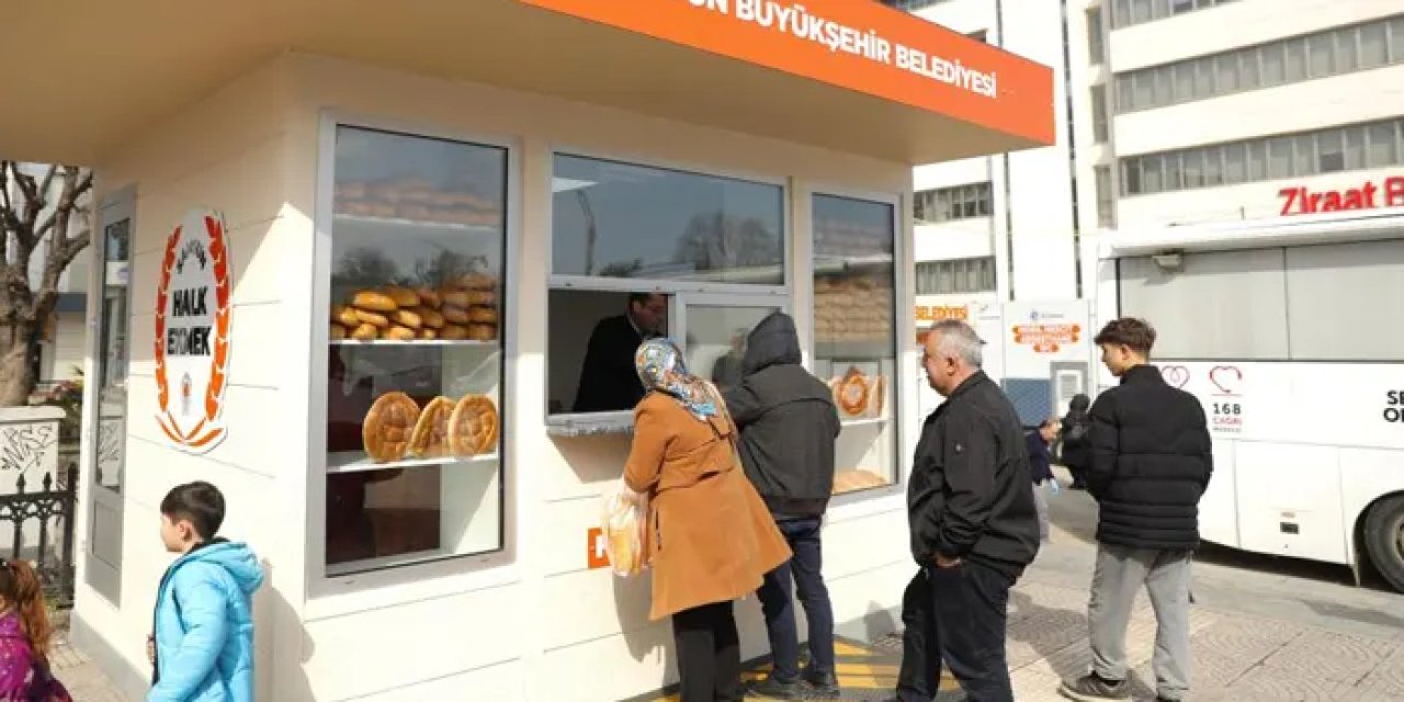 Samsun’da Halk Ekmek hizmete girdi!