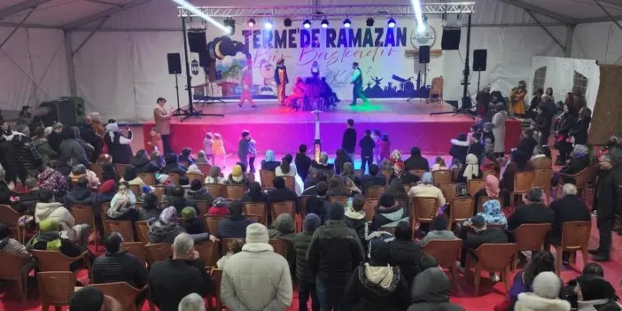 Samsun Terme’de Ramazan ayında dolu dolu etkinlikler