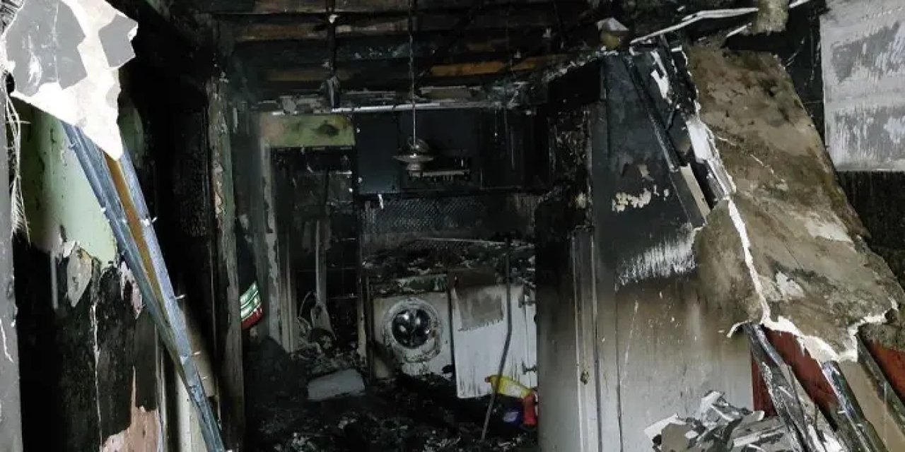 Samsun’da ailesi iftara giden alkollü şahıs evini ateşe verdi