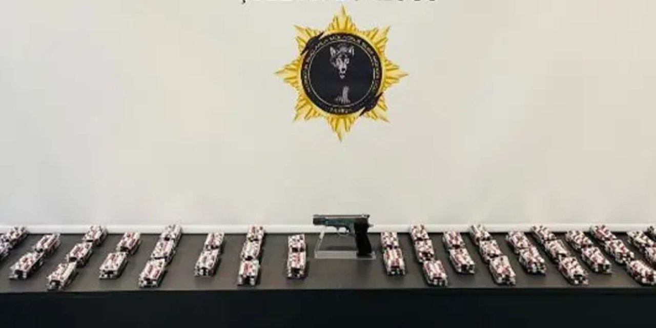 Samsun’da narkotik operasyonu! Binlerce uyuşturucu hap ve silah ele geçirildi