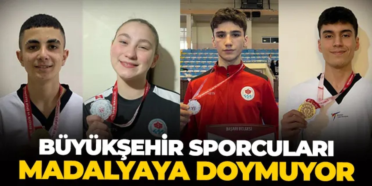 Trabzon Büyükşehir Belediyespor’dan tekvandoda büyük başarı!