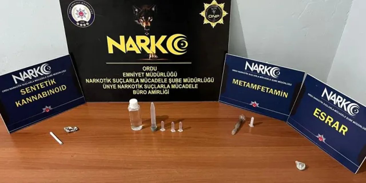 Ordu’da zehir operasyonu! 1 kişi tutuklandı