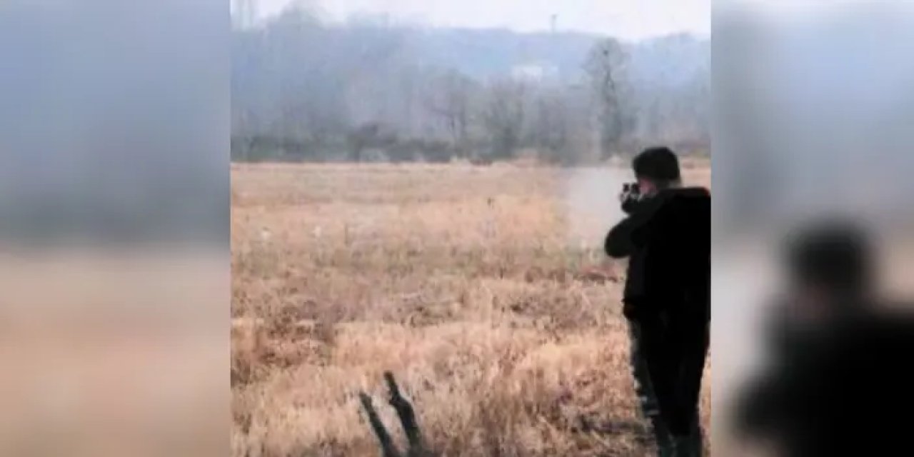 Samsun’da havaya ateş açan şahıs yakalandı!