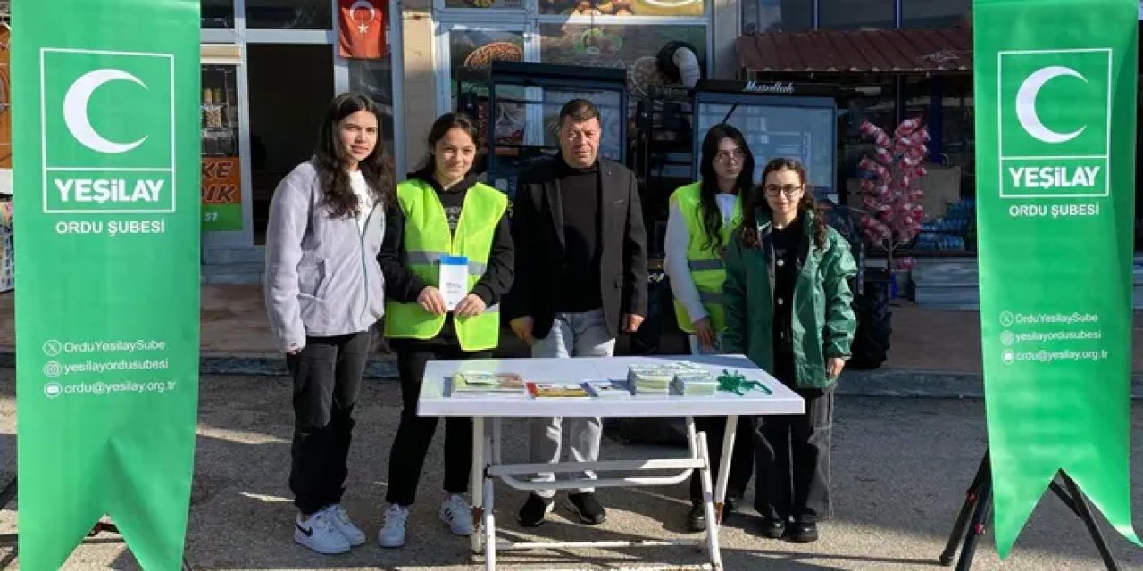 Ordu’da Yeşilay Haftası coşku içinde kutlandı