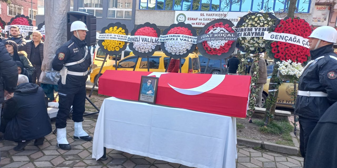 Emekli Emniyet Amiri Muharrem Atik son yolculuğuna uğurlandı