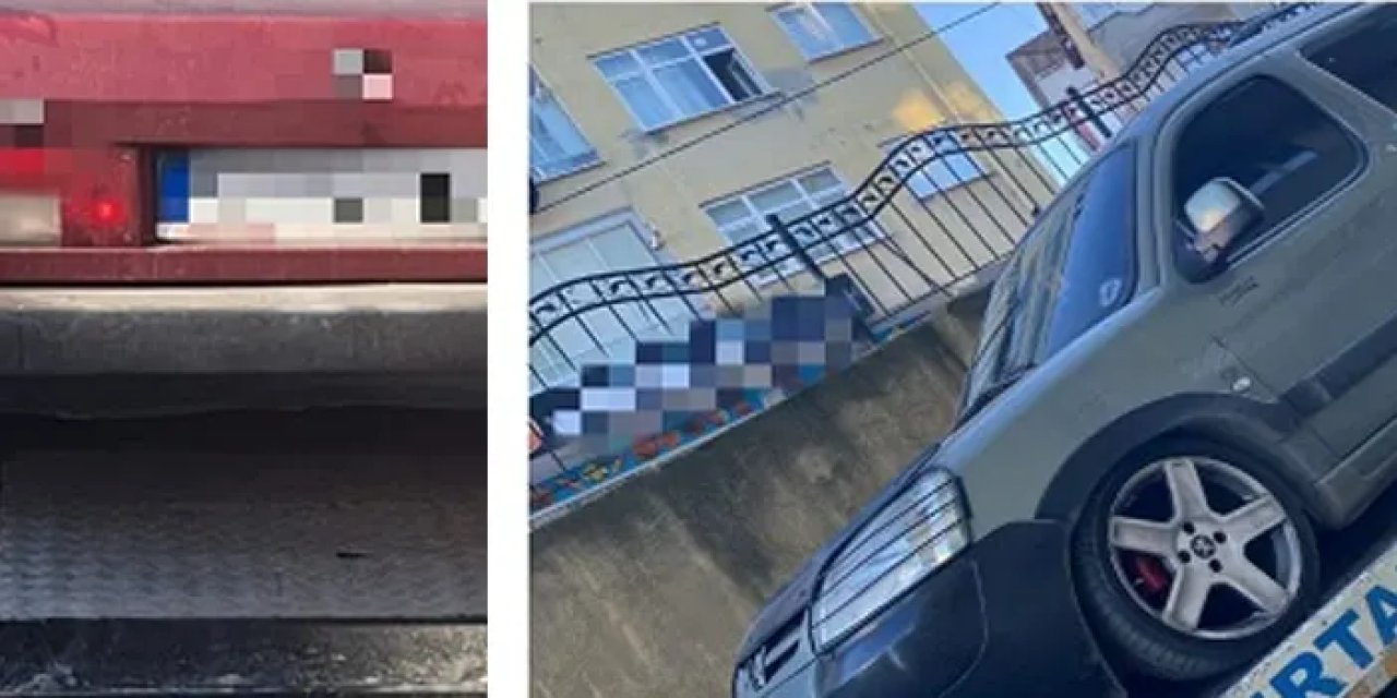 Trabzon’da trafikte sıkı denetim! 2 sürücü men edildi