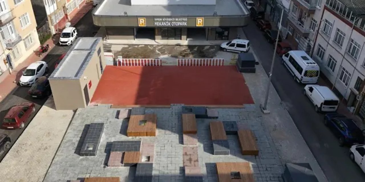 Samsun’a yeni mekanik katlı otopark!