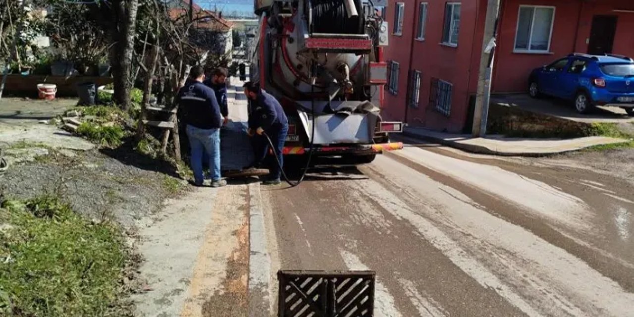 Ordu’da kanal ve yağmur suyu hatları temizleniyor!