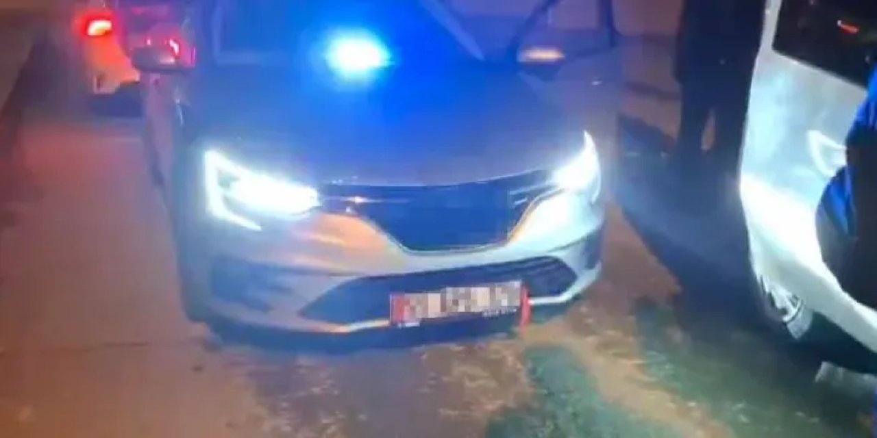 Samsun’da çakar takılı araca 276 bin 172 TL ceza