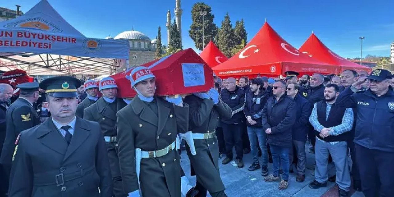 Samsun’da şehit doktor son yolculuğuna uğurlandı!