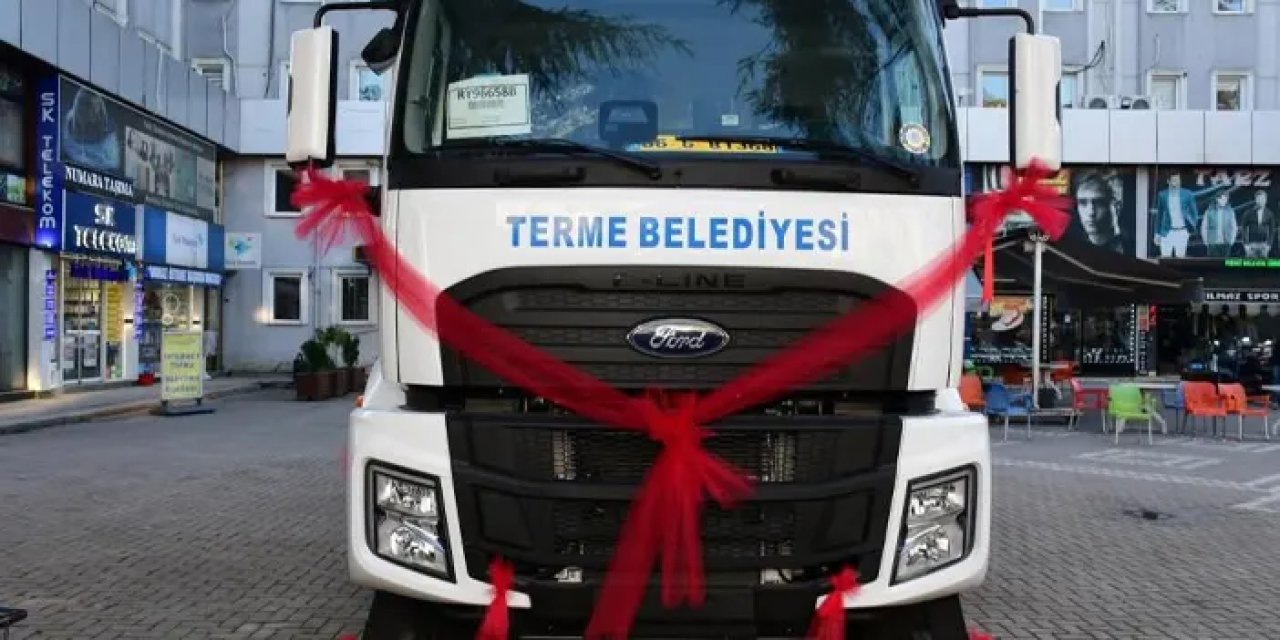 Samsun Terme’de araç filosu genişletildi!