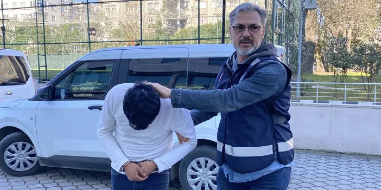 Samsun’da yolda yürüyen kadına saldıran şüpheli yakalandı