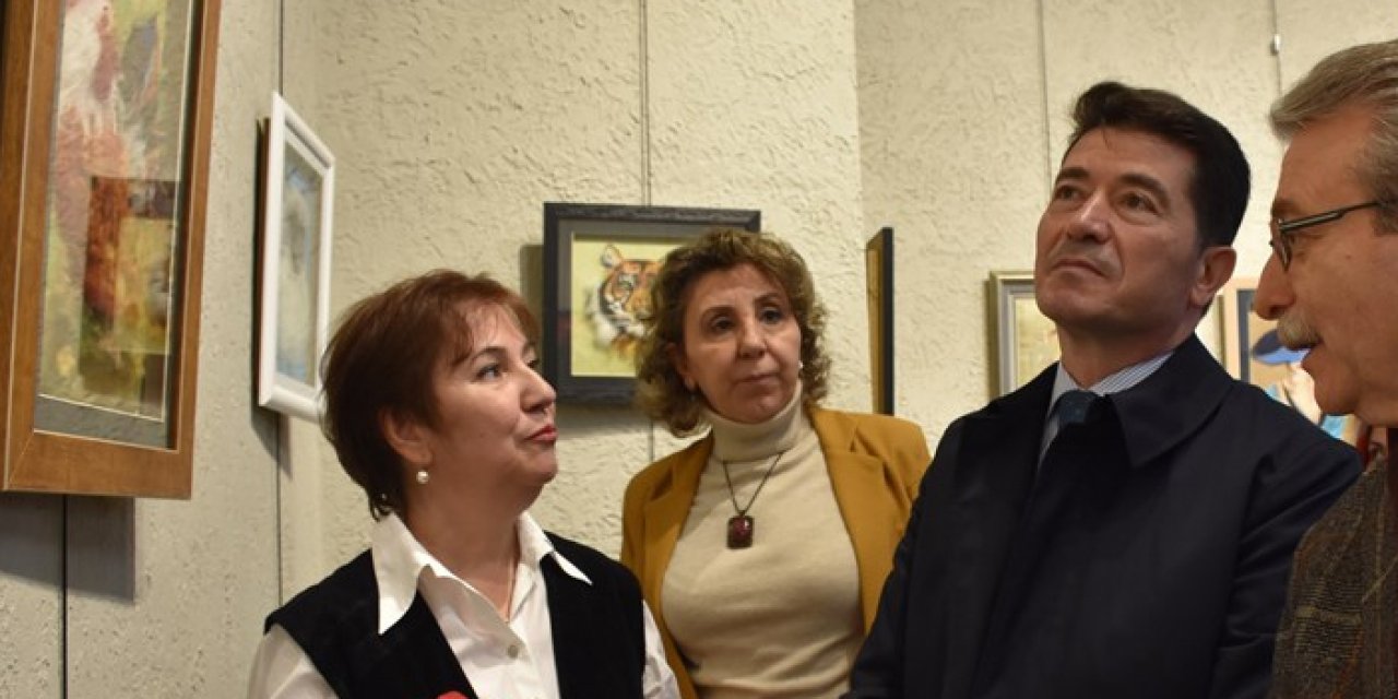 Trabzon'da keçeden yapılan ürünlerden oluşan sergi açıldı