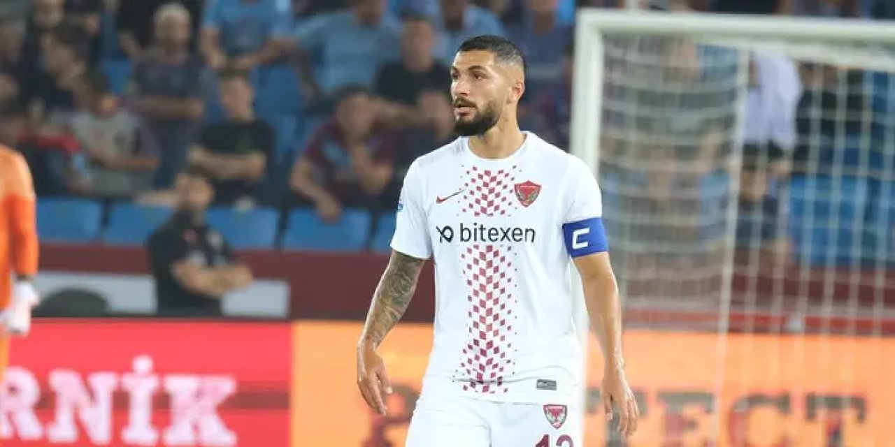 Hataysporlu futbolcunun Trabzonspor üzüntüsü! Görev yapamayacak