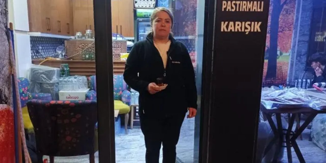 Giresun’da çocuklarını okutmak için çaycılık yapıyor