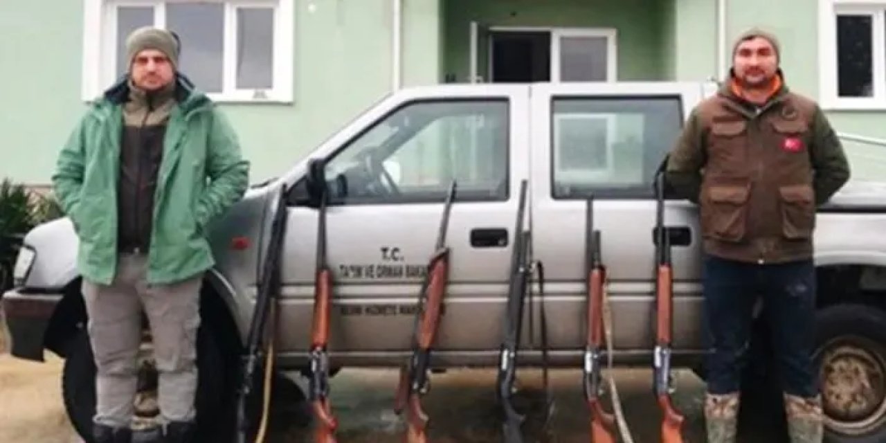 Samsun’da kaçak avcılara geçit yok! Ceza uygulandı