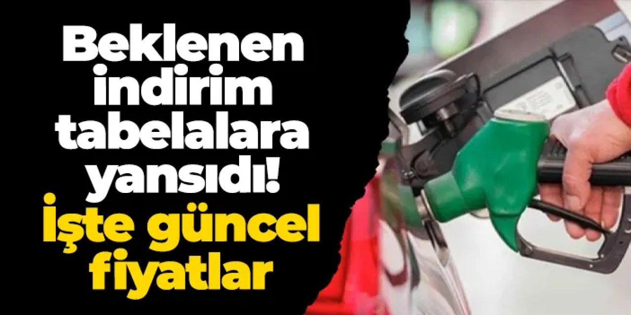 Akaryakıtta beklenen indirim tabelalara yansıdı! 8 Mart Cumartesi 2025 güncel akaryakıt fiyatları: Trabzon'da son durum ne?