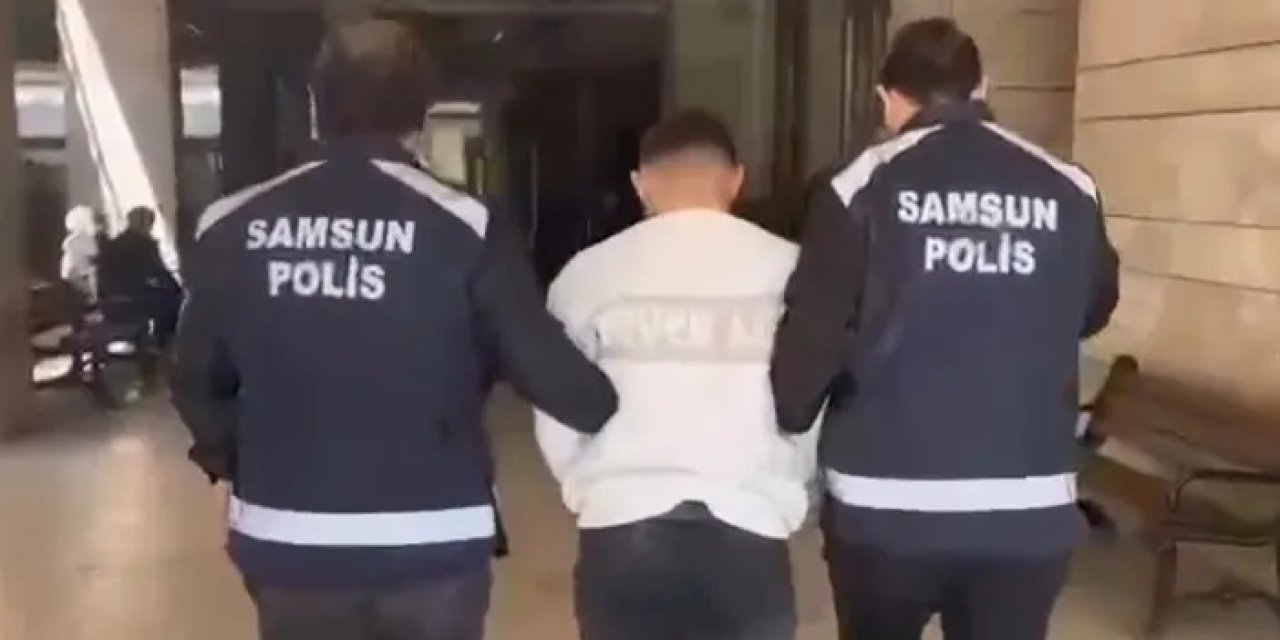 Samsun’da 8 yıl hapis cezası bulunan hükümlü yakalandı