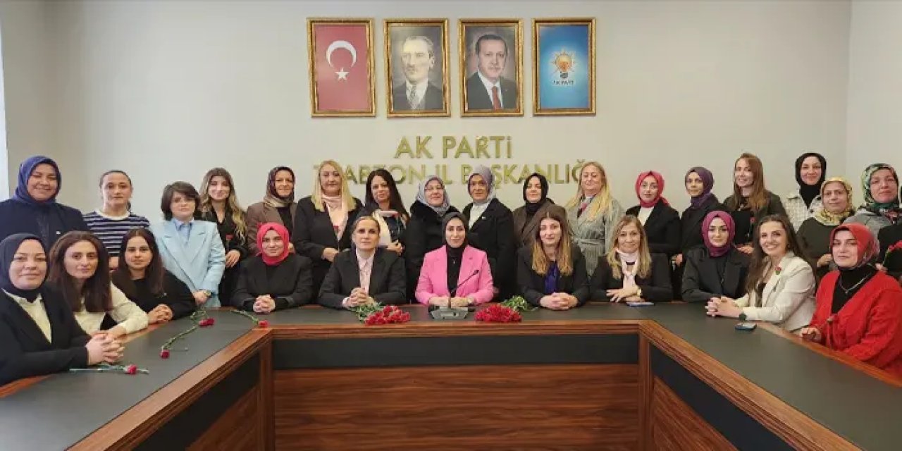 Trabzon Kadın Kolları Başkanı Ayfer Cihan: “Kadın hakları bir lütuf değil, haktır”