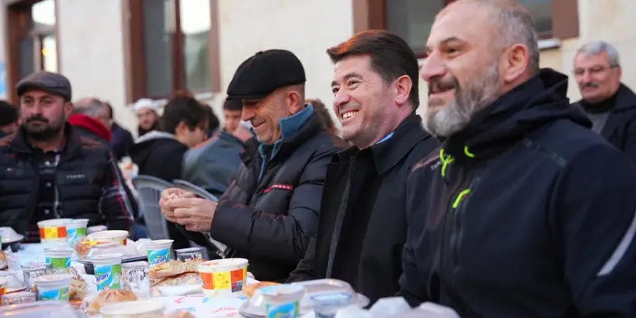 Ortahisar Belediyesi Kaymaklı Mahallesi’nde iftar sofrası kurdu