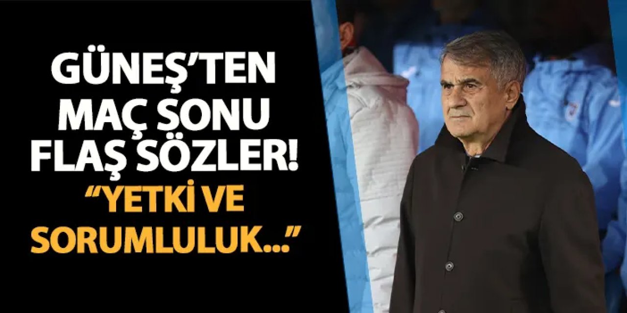 Trabzonspor, Hatayspor’a 2-1 Mağlup Oldu: Güneş’ten Açıklama