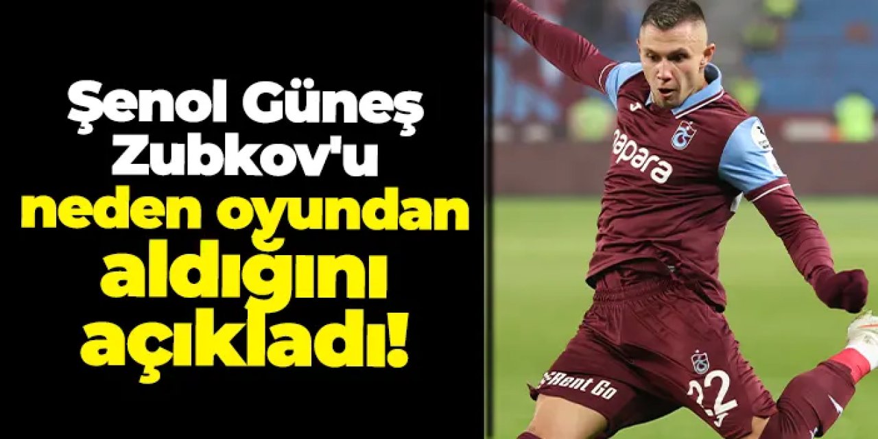 Trabzonspor, Hatayspor Maçında 2-1 Yenildi: Güneş Zubkov Açıklaması Yaptı