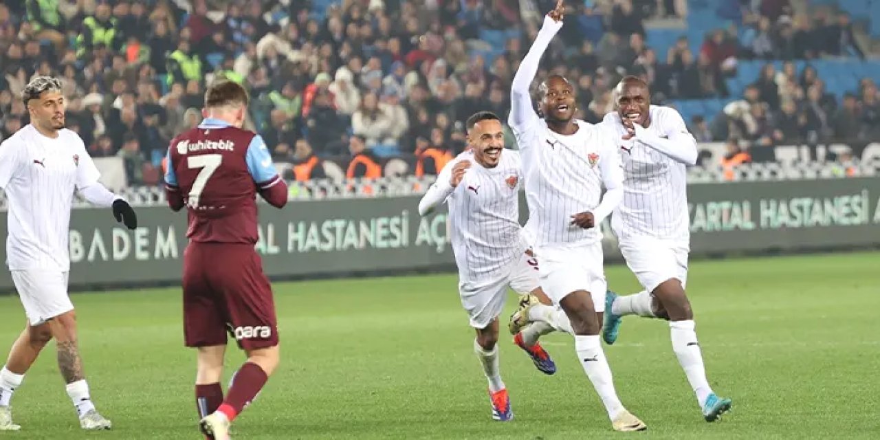Hatayspor'un 406 günlük kabusu Trabzon'da bitti