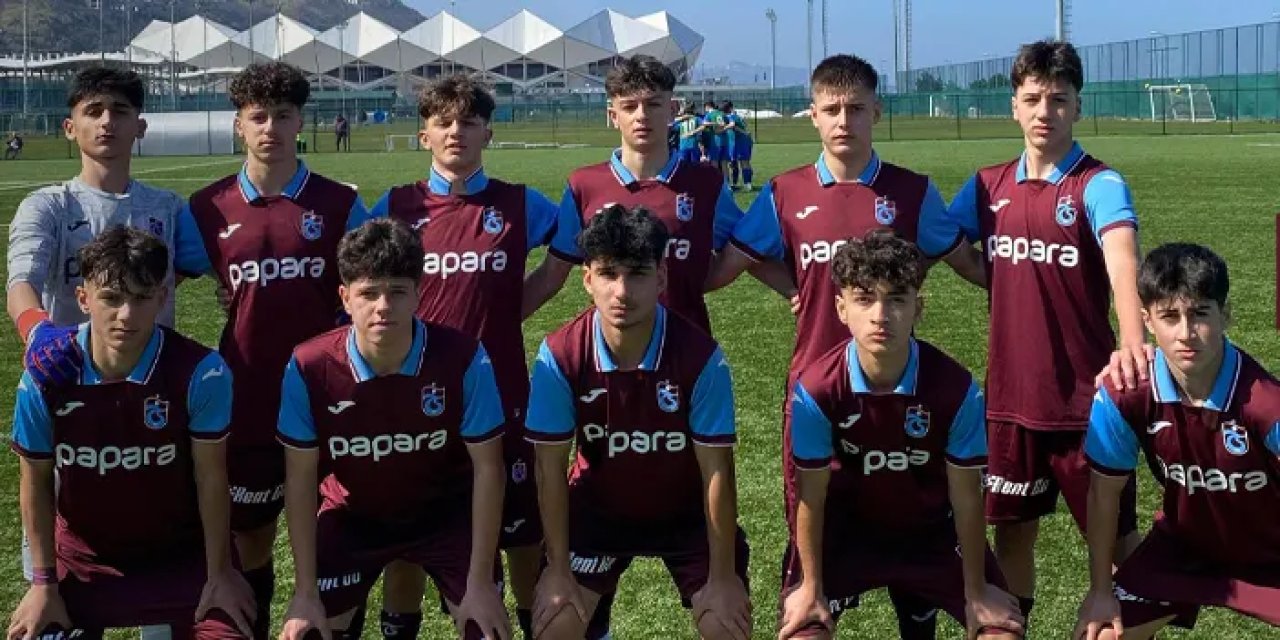 Trabzonspor'un gençleri Rize'yi tek golle geçti