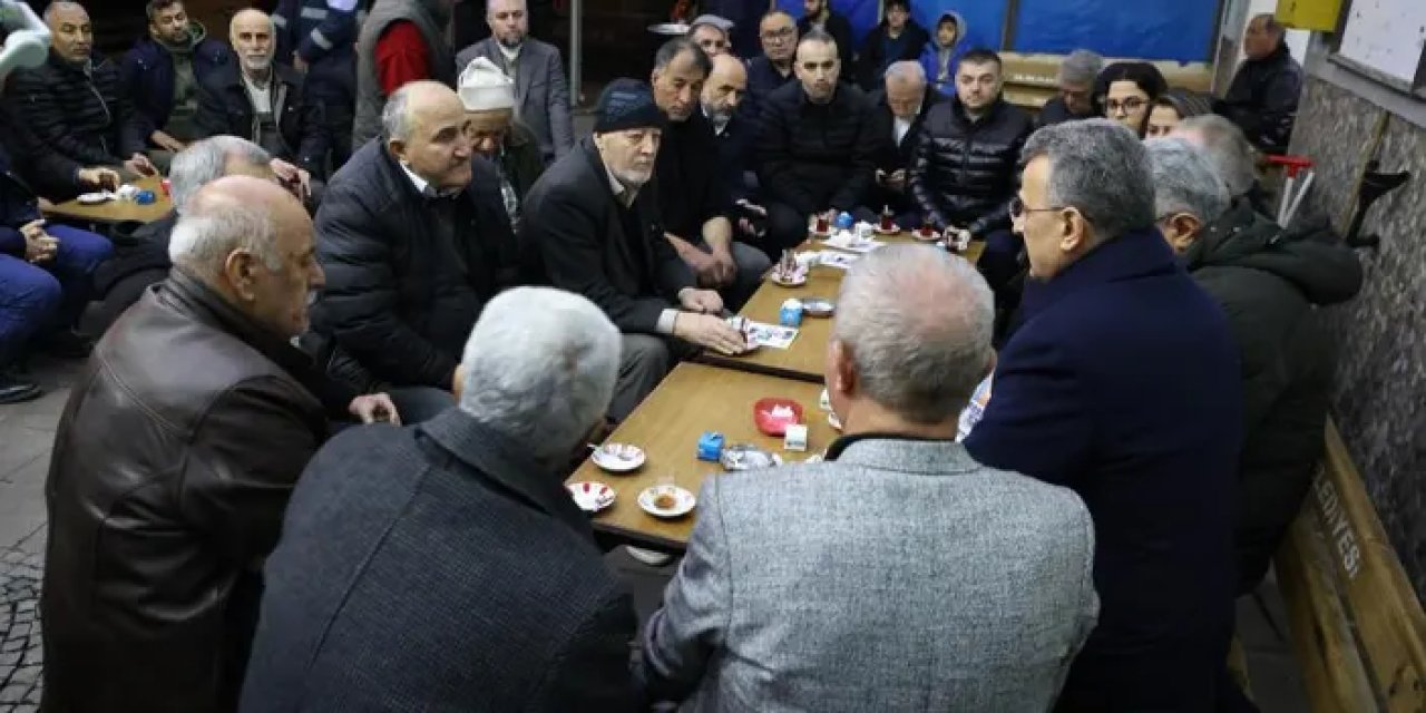 Samsun İlkadım Belediye Başkanı Kurnaz iftarda vatandaşla buluşuyor