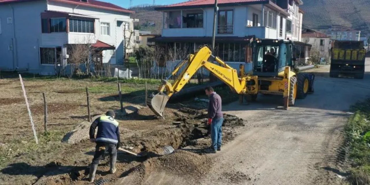 Ordu’da altyapı çalışmaları devam ediyor!