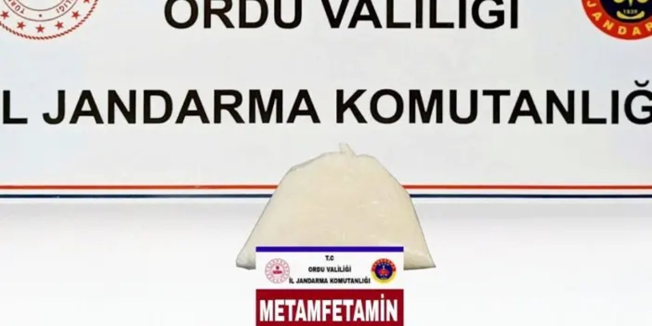 Ordu’da otobüste 1 kilo zehir yakalandı!