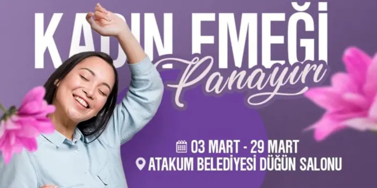 Samsun’da kadın emeği panayırı ziyaretçilerini ağırlıyor!