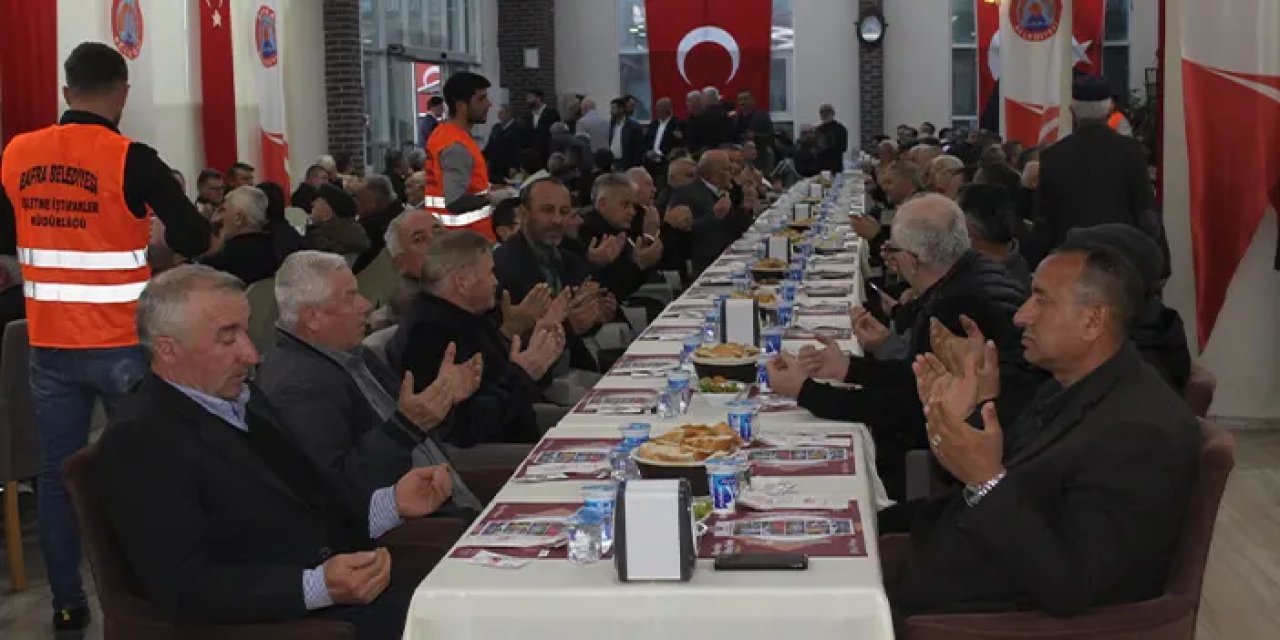Samsun'da çiftçilere ve muhtarlara özel iftar programı! Müjdeler peş peşe geldi