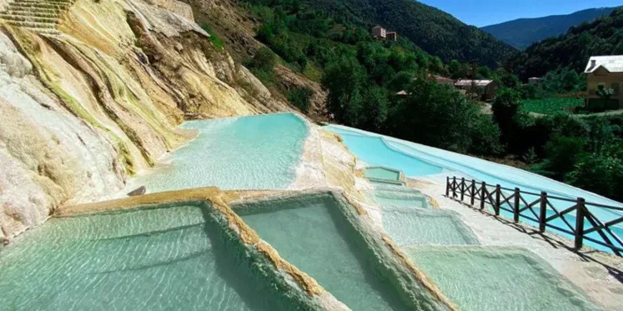 Giresun Göksu Travertenleri yeni sezona hazırlanıyor!