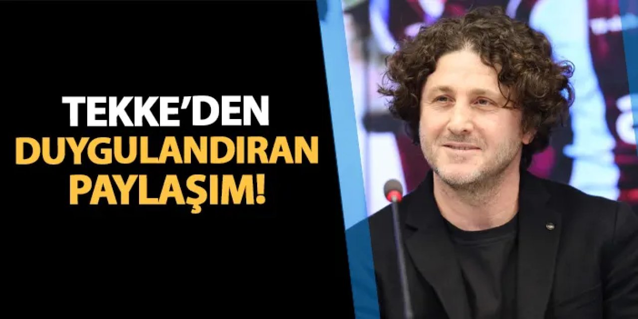Fatih Tekke'den duygulandıran paylaşım: "Şimdi o hayalin en güzel yerindeyim..."