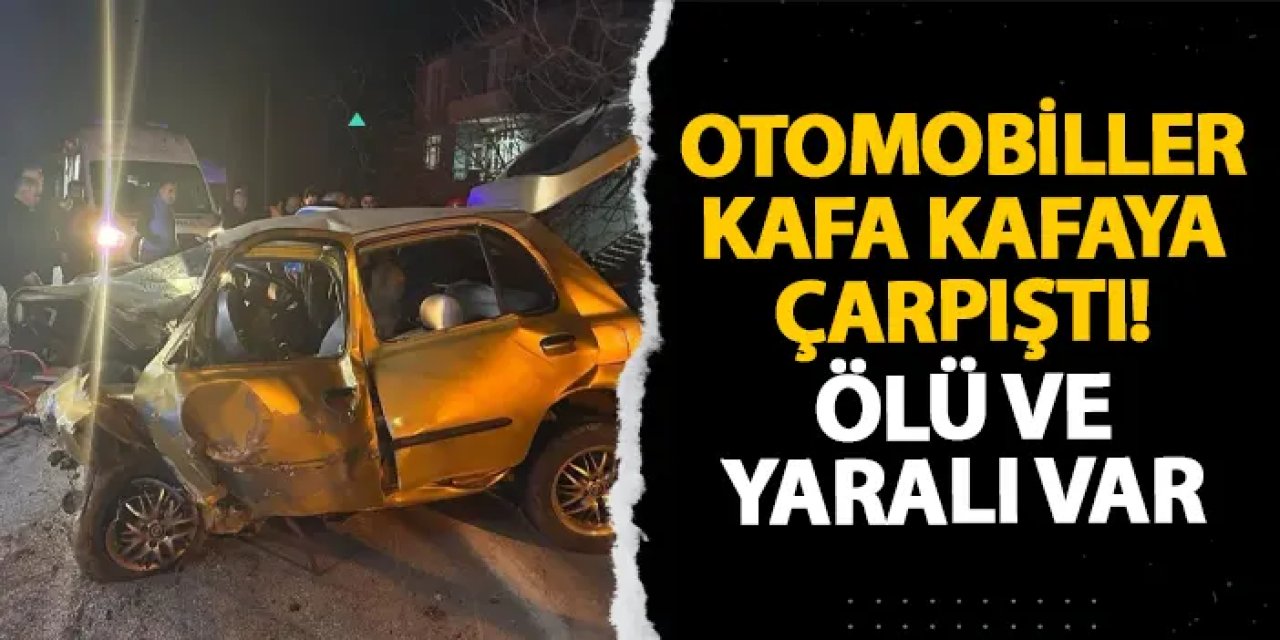 Ordu’da otomobiller kafa kafaya çarpıştı! Ölü ve yaralı var