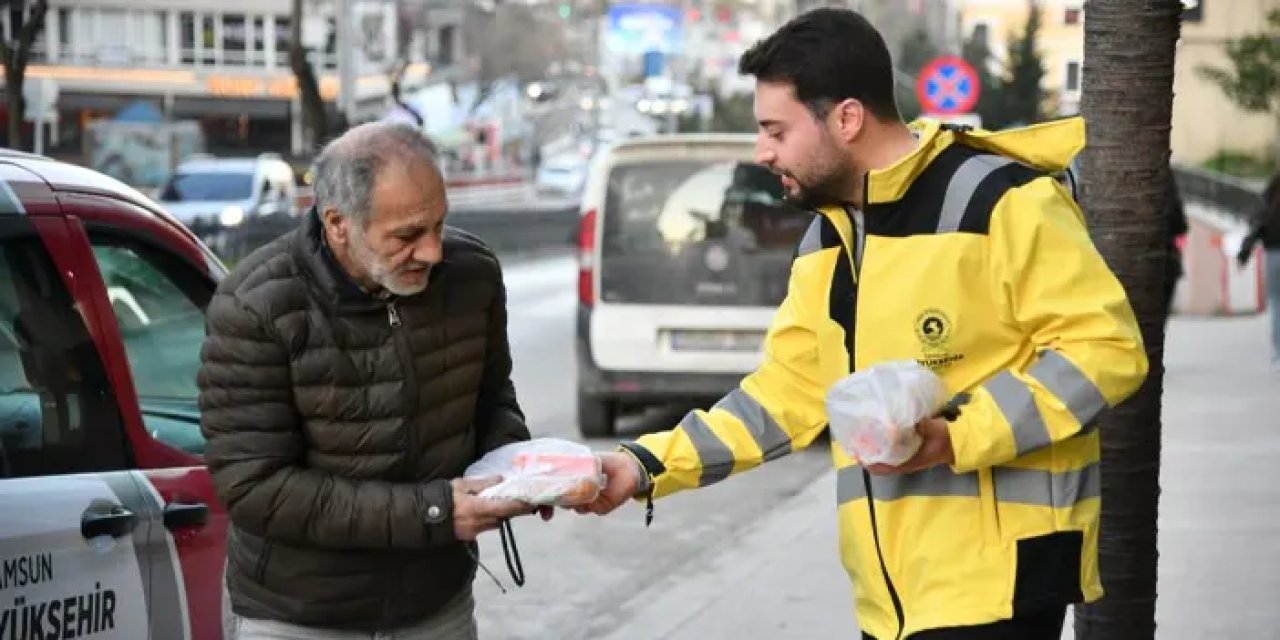 Samsun’da Ramazan’da ihtiyaç sahiplerine destek