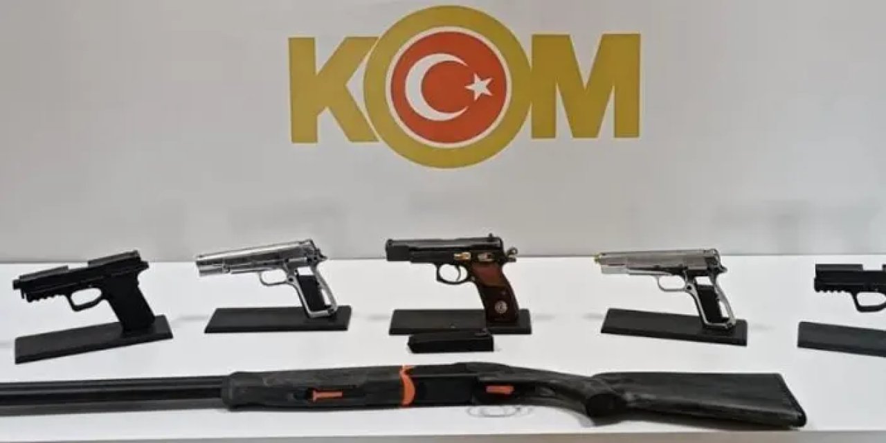 Samsun’da silah operasyonu!