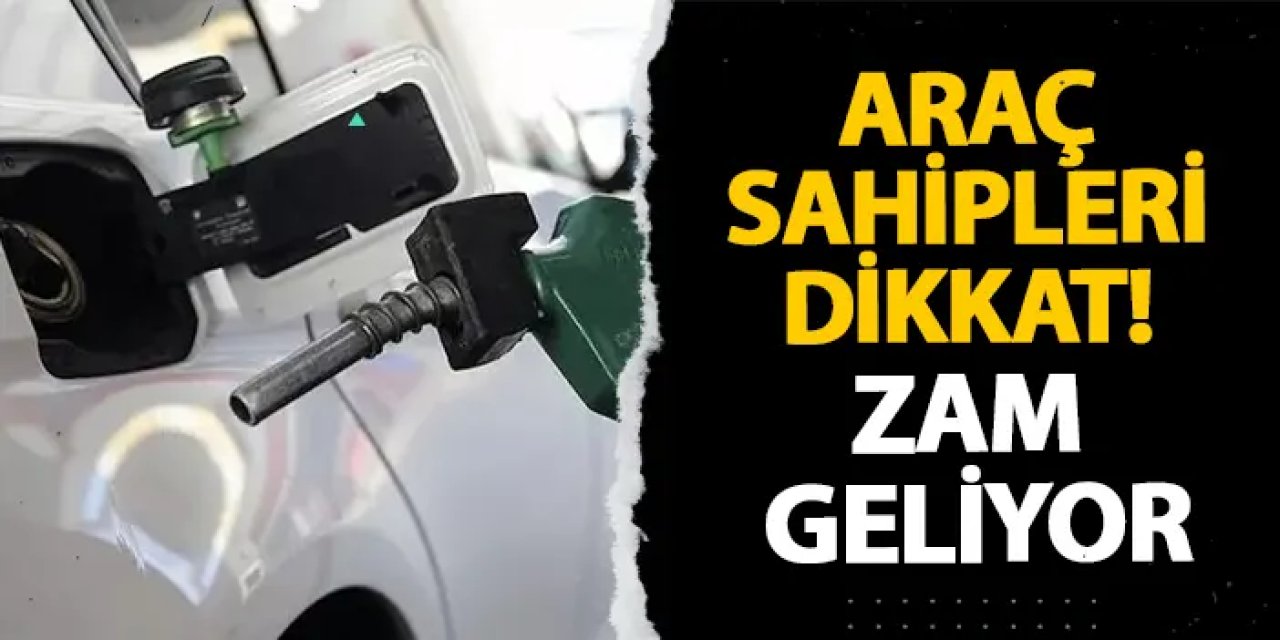 Benzine bu gece zam geliyor! Trabzon’daki yeni fiyatlar belli oldu