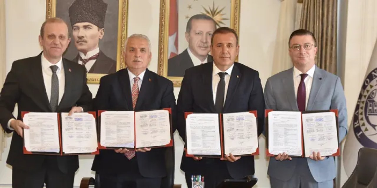 Trabzon’da 3 kurumdan iş birliği! Eleman yetiştirilecek