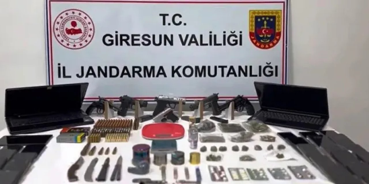 Giresun merkezli 9 ilde zehir operasyonu! 24 şüpheli tutuklandı