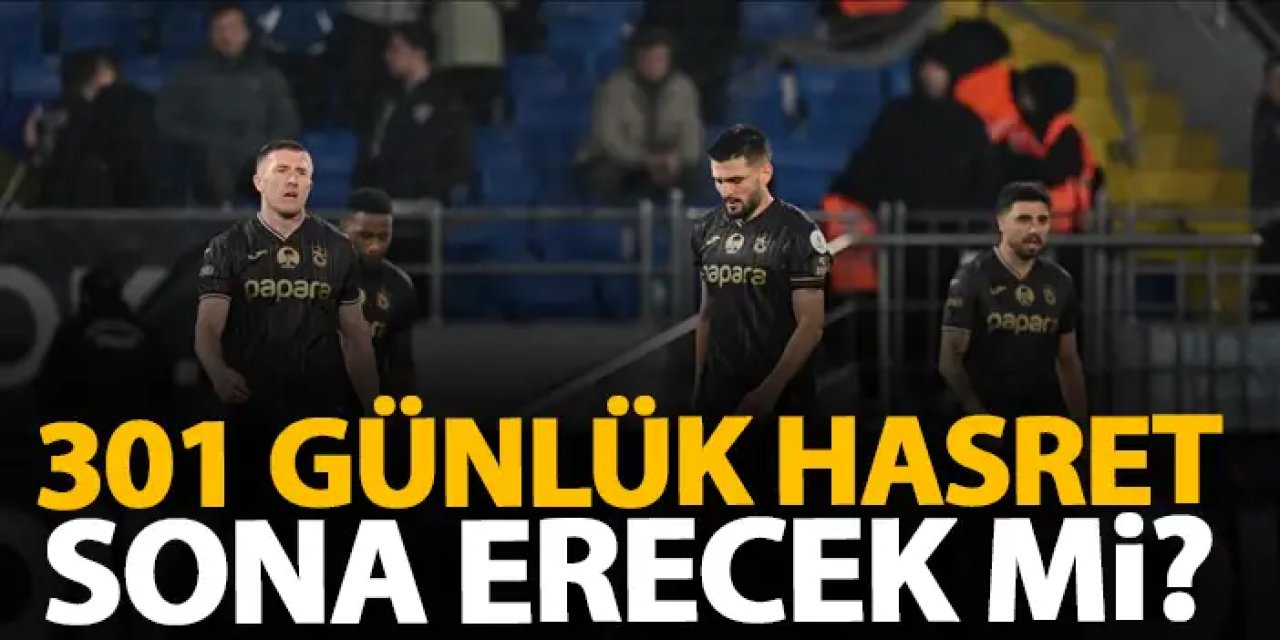 Trabzonspor'da 301 günlük hasret sona erecek mi?