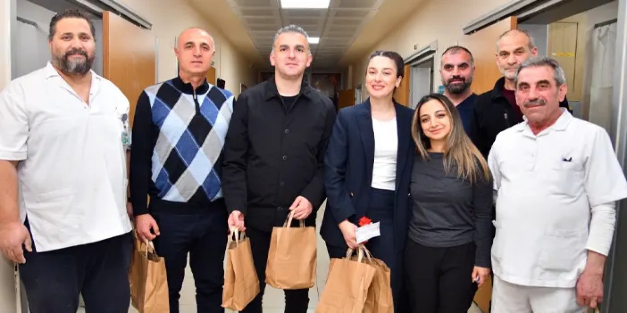 Ortahisar Belediyesi’nden sağlık çalışanlarına Tıp Bayramı kutlaması