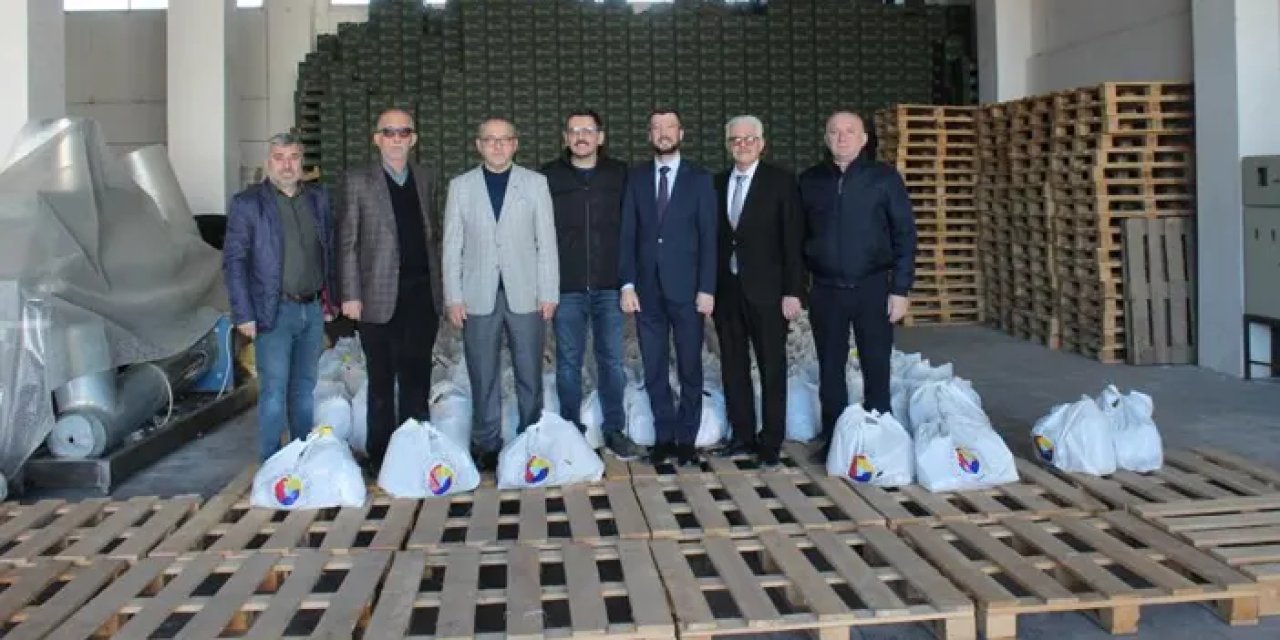 Samsun Çarşamba Ticaret Borsası’ndan ihtiyaç sahibi ailelere destek