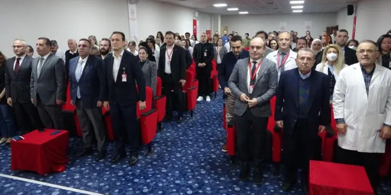 Trabzon’da sağlık çalışanları tıp bayramında buluştu