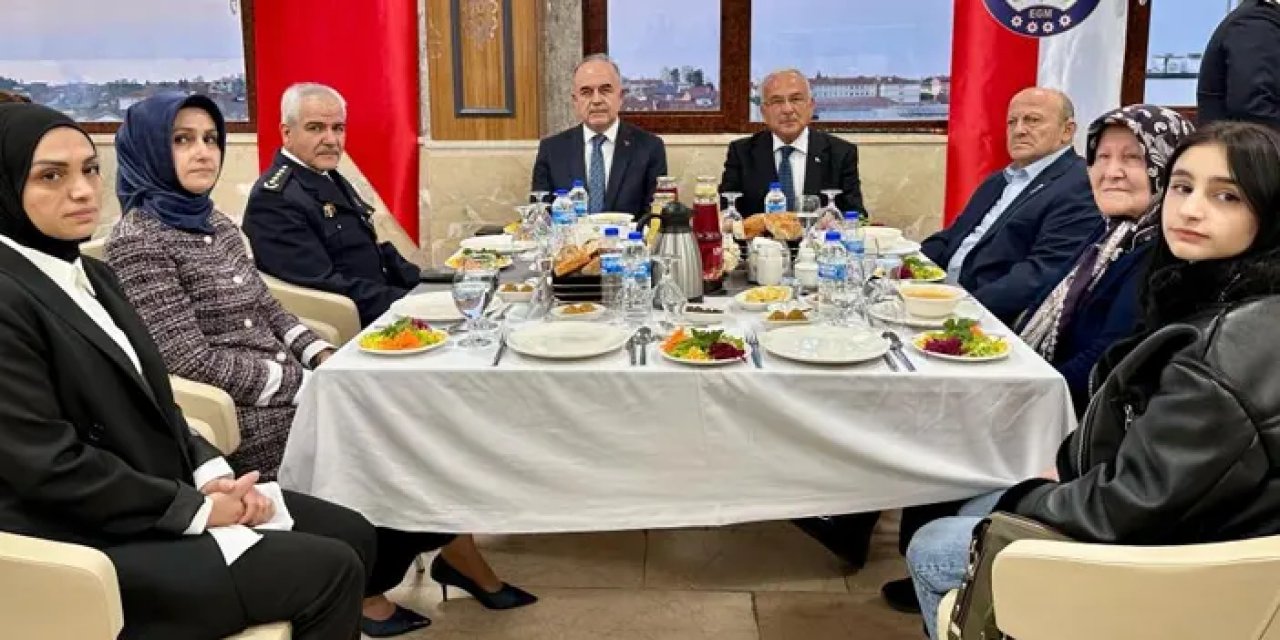 Ordu’da şehit aileleri ve gaziler iftarda buluştu